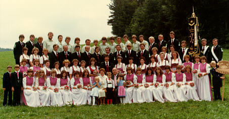 Fahnenweihe 1982